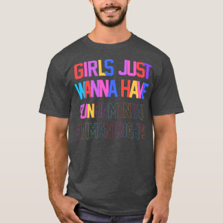 T-shirt Les filles veulent avoir des droits fondamentaux2