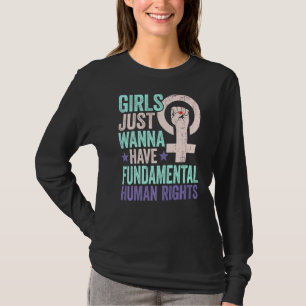 T-shirt Les Filles Veulent Juste Avoir Des Droits Fondamen