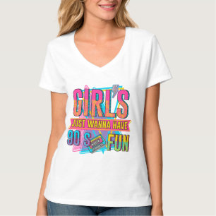 T-shirt les filles veulent juste s'amuser