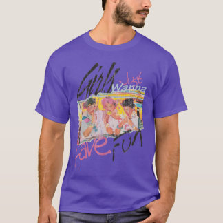 T-shirt Les filles veulent juste s'amuser rétro 80s