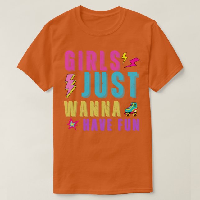T-shirt Les Filles Veux Juste S'Amuser (Design devant)