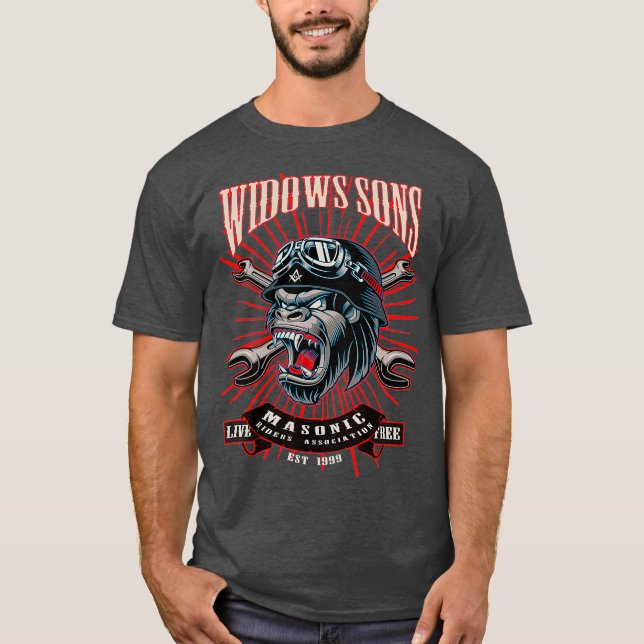 T-shirt Les fils WSMRA de Monster (Devant)
