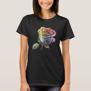 T-shirt Les fleurs colorées des femmes