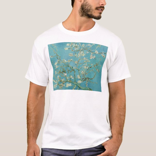 T-shirt Les fleurs d'amandes de Vincent Van Gogh (Devant)