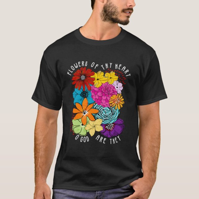 T-shirt Les Fleurs De Ton Godspell Théâtre Musical (Devant)