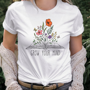 T-shirt Les fleurs sauvages grandissent