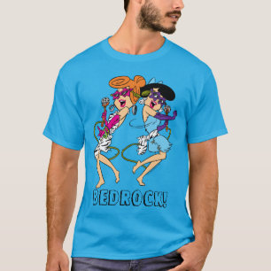 T-shirt Les Flintstones Wilma et vedettes du rock de