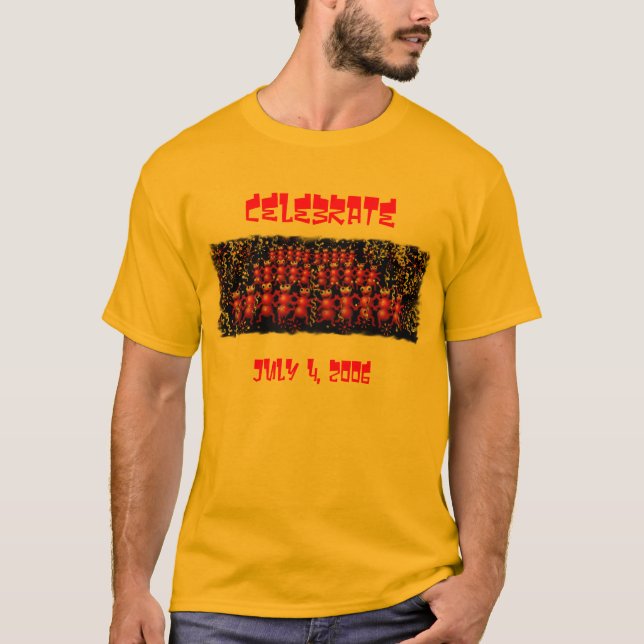 T-shirt les fourmis célèbrent (Devant)