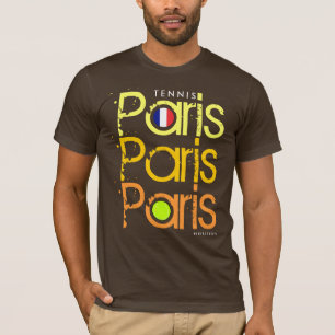 T-shirt Les Français de tennis de Paris ouvrent la