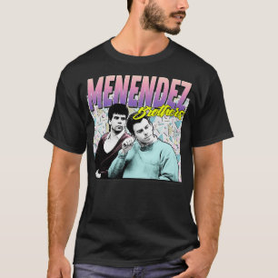 T-shirt Les frères Menendez 90s Styled Retro Graphic Des