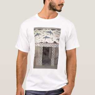 T-shirt Les fresques de dauphin dans la salle de bains de