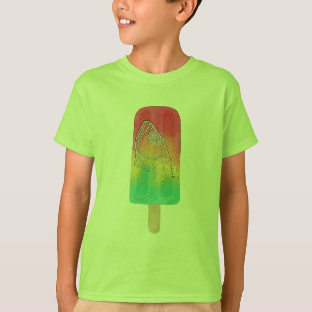 T-shirt Les friandises de poisson (Devant)