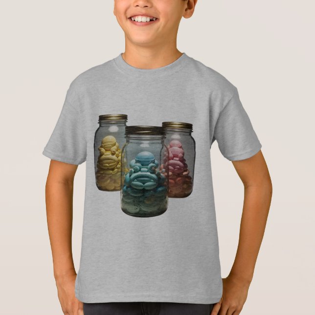 T-shirt Les fruits dans les jarres (Devant)