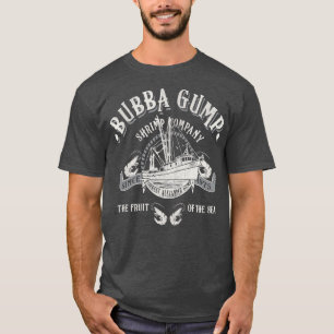 T-shirt Les Fruits De Bubbas Des Bassins De Mer Écoulés