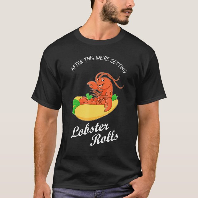 T-shirt Les Fruits De Mer Après Cela Obtenaient Des Roulea (Devant)