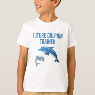 T-shirt Les futurs enfants de la formation des dauphins