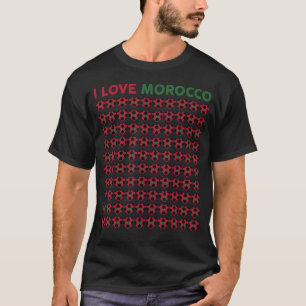 T-shirt Les garçons Aiment Maroc Soccer Balls Enfants Todd