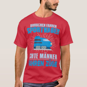 T-shirt Les garçons conduisent des voitures de sport Les v