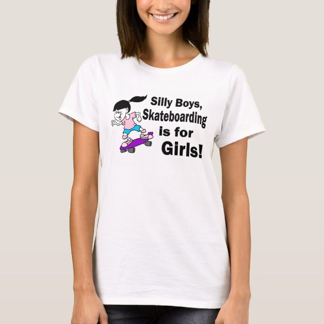 T-shirt Les garçons idiots, faisant de la planche à (Devant)