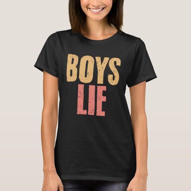 T-shirt Les Garçons Mentionnent Une Relation De Sarcasme C (Devant)