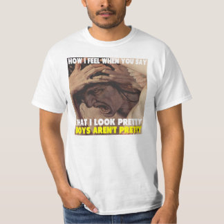 T-shirt Les garçons ne sont pas jolis !