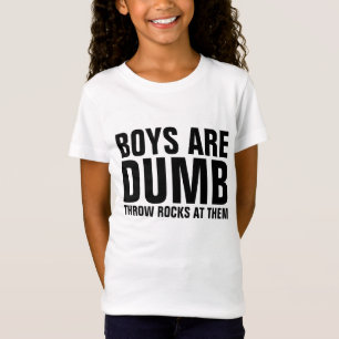 T-Shirt Les GARÇONS SONT MUETS, des ROCHES de JET à EUX
