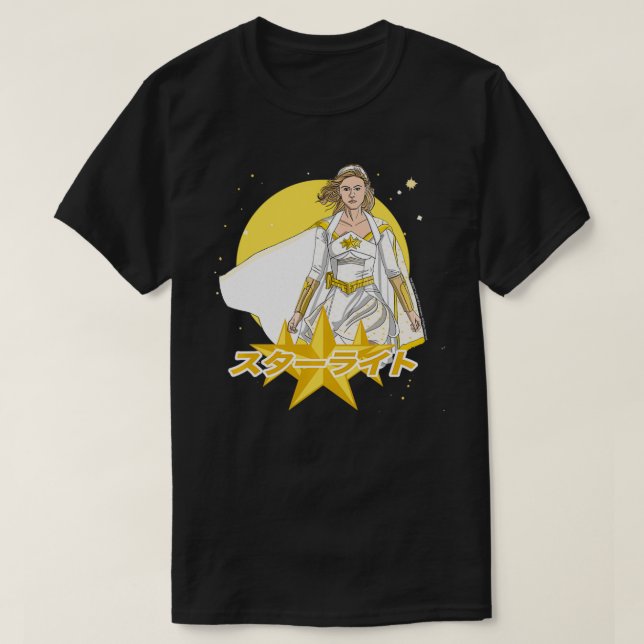 T-shirt Les garçons Starlight Girl Power Manga (Design devant)