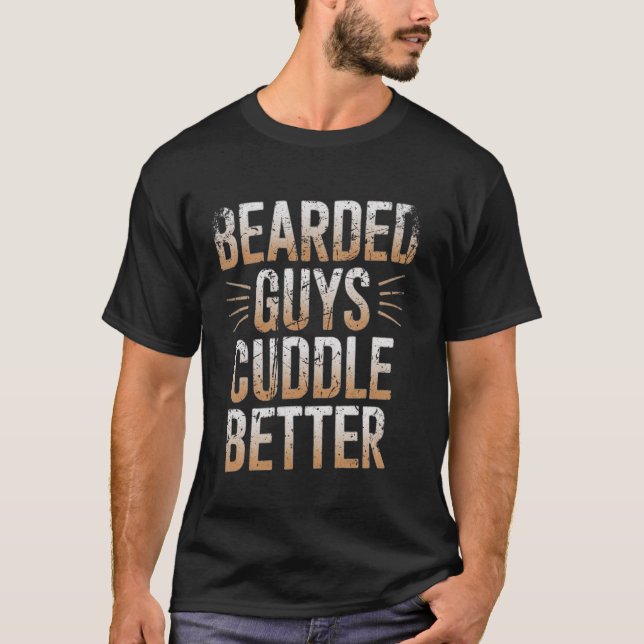 T-shirt Les Garçons vintages Cuddle Mieux (Devant)