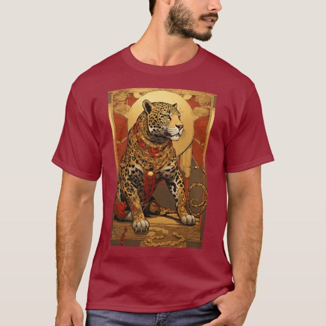 T-shirt Les Gardiens d'or : la collection de lions de Jagu (Devant)