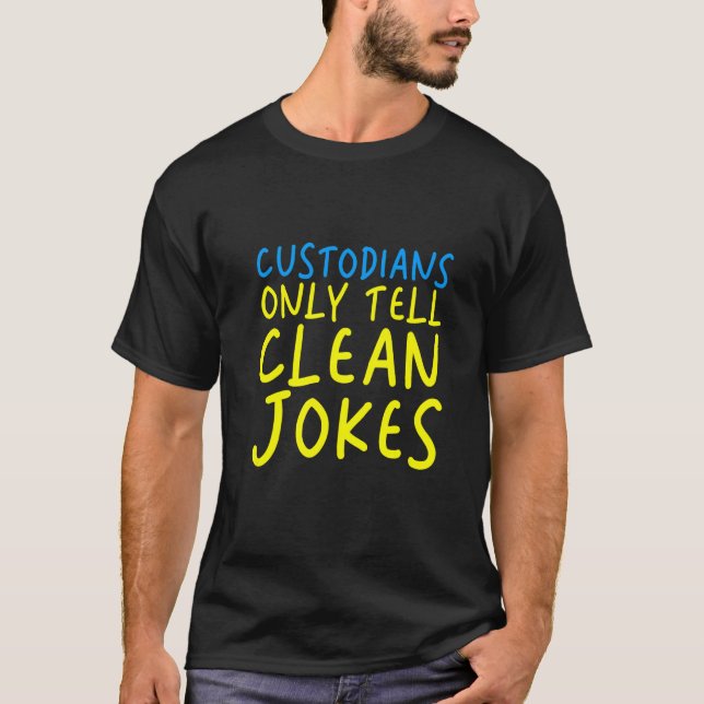 T-shirt Les Gardiens Ne Racontent Que Des Blagues Propres (Devant)