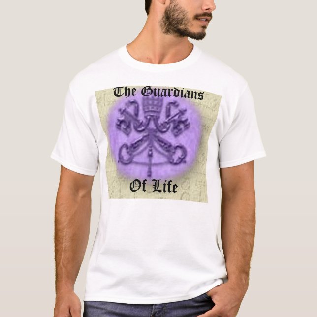 T-shirt Les gardiens pendant la vie (Devant)