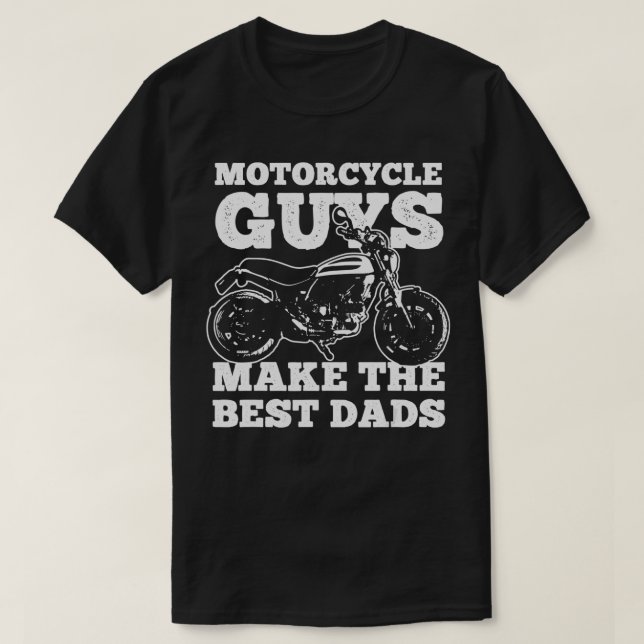 T-shirt Les gars de moto font le meilleur tour (Design devant)