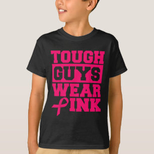 T-shirt Les Gars Durs Portent Des Hommes Roses Et Les Garç