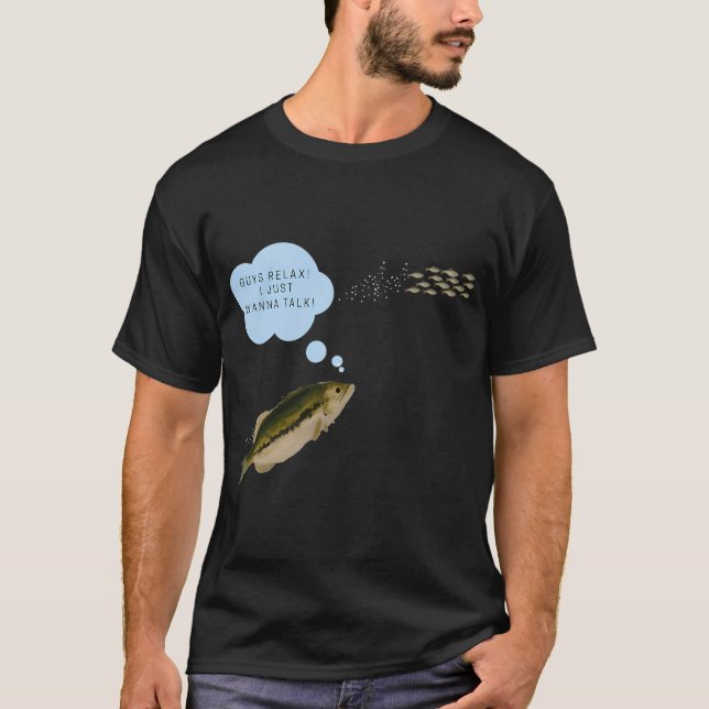 T-shirt Les gars relaxez ! (Devant)