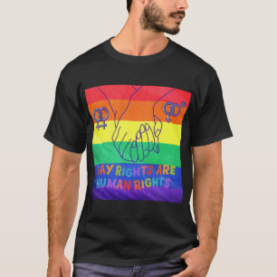 T-shirt Les gays ont des droits