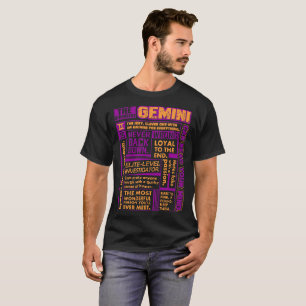 T-shirt Les Gémeaux les plus forts loyaux peuvent lire