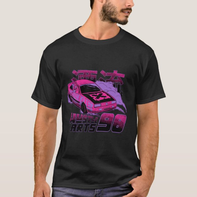 T-shirt Les gens aiment les chemises de voiture (Devant)