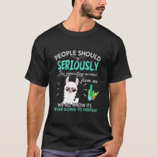 T-shirt Les Gens Devraient Sérieusement Cesser De S'Atten