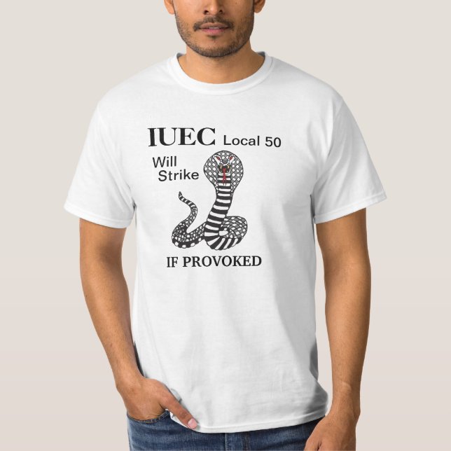 T-shirt les gens du pays 50   heurteront si provoqués (Devant)