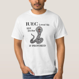 T-shirt les gens du pays 50 heurteront si provoqués