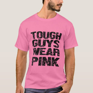 T-shirt Les Gens Durs Portent Des Mens De Sensibilisation