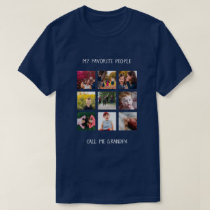 T-shirt Les gens favoris appellent grand-père Fête des pèr