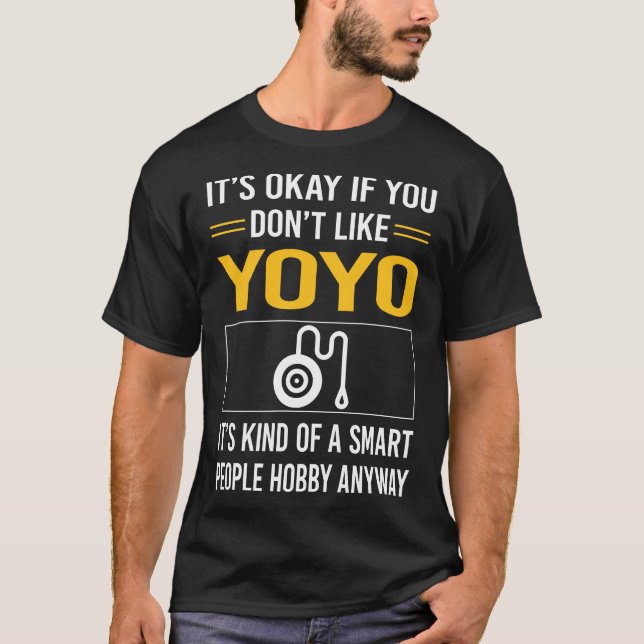 T-shirt Les gens intelligents YoYo Yo-Yo Yoyoing (Devant)