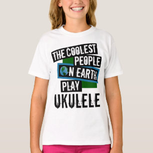 T-shirt Les gens les plus cool de la planète jouent à Ukul