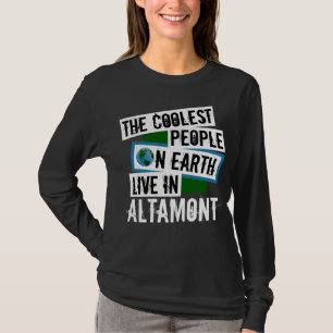 T-shirt Les gens les plus cool de la planète vivent à Alta