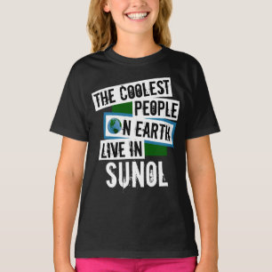 T-shirt Les gens les plus froids de la planète vivent à Su