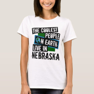 T-shirt Les gens les plus froids de la planète vivent au N