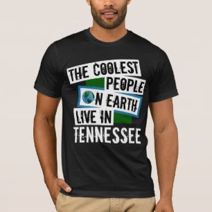 T-shirt Les gens les plus froids de la planète vivent au T