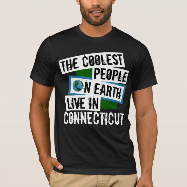 T-shirt Les gens les plus froids de la planète vivent dans (Devant)