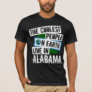 T-shirt Les gens les plus froids de la planète vivent en A